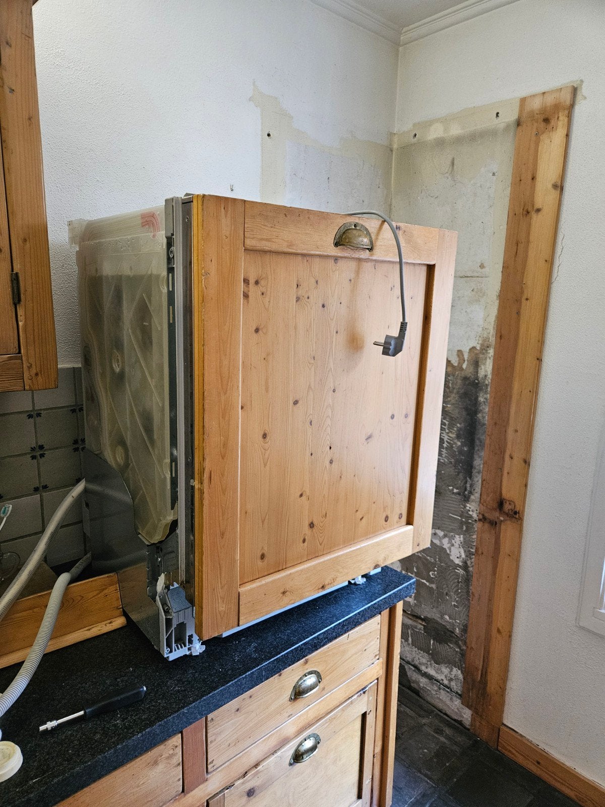 Bosch SD6P1B inbouw vaatwasser, Ophalen, Gebruikt, Inbouw, Minder dan 85 cm