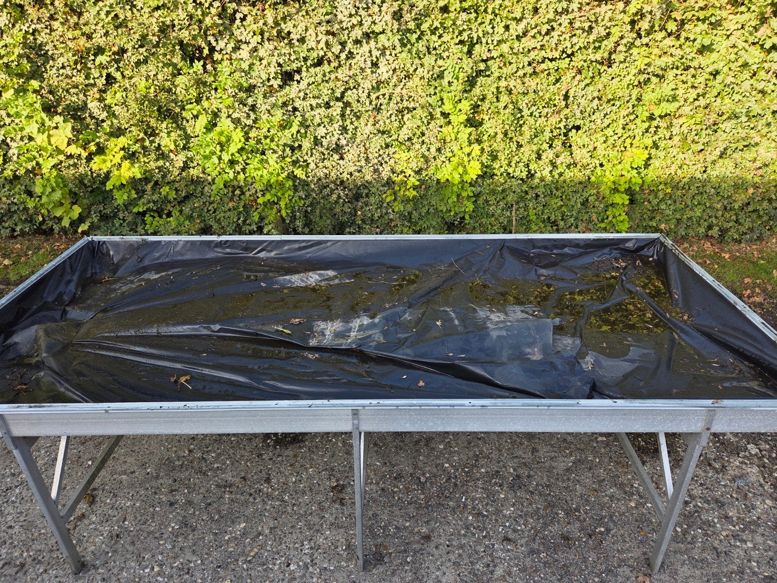 Kweektafel met folie - Ideaal voor moestuin, Ophalen, Gebruikt, Folie, Kweekkas