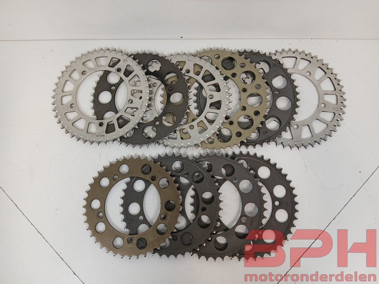 Diverse aluminium tandwielen Suzuki GSX-R 600 750 K6 K7 K8 K, Motoren, Onderdelen | Suzuki, Gebruikt, Ophalen of Verzenden