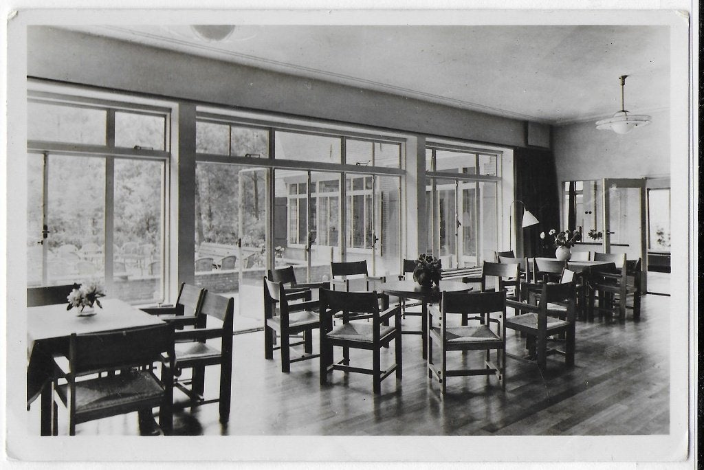 Bennekom Huize Born Huiskamer Oude Ansichtkaart (B3360 ), Ophalen of Verzenden, 1960 tot 1980, Ongelopen, Gelderland