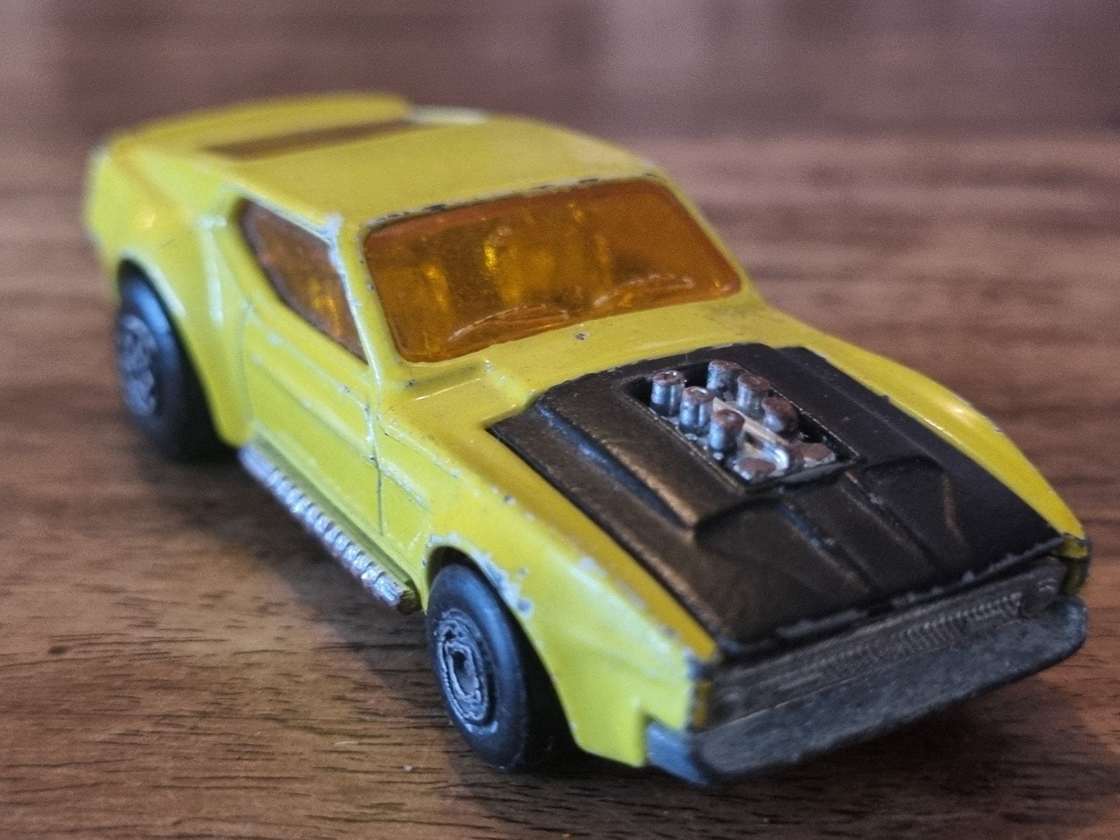 Matchbox Superfast No. 44 Boss Mustang 1972, Ophalen of Verzenden, Gebruikt