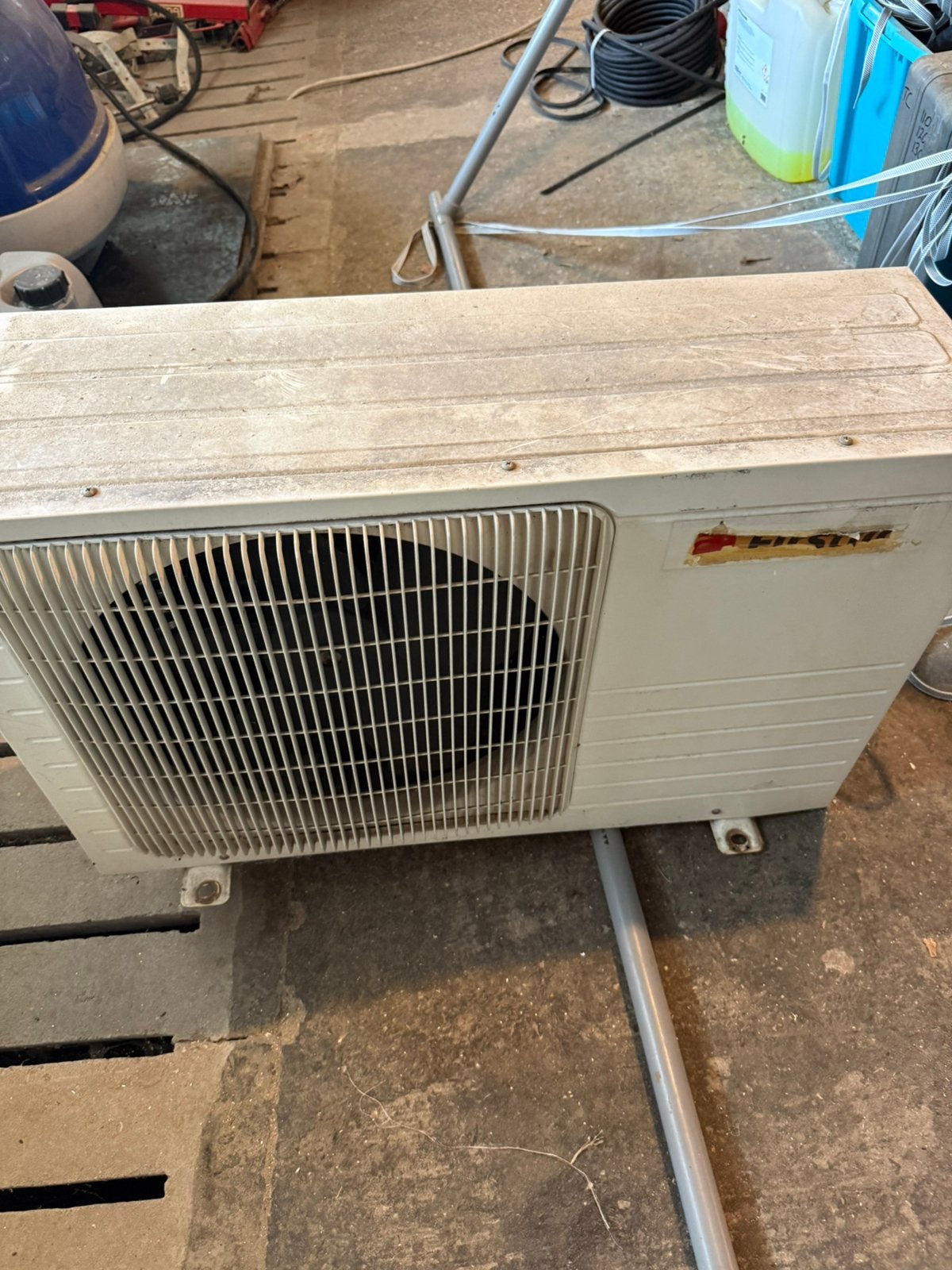 Split unit airco, Witgoed en Apparatuur, Airco's, Zo goed als nieuw, Wandairco, Minder dan 60 m³, 3 snelheden of meer, Afstandsbediening