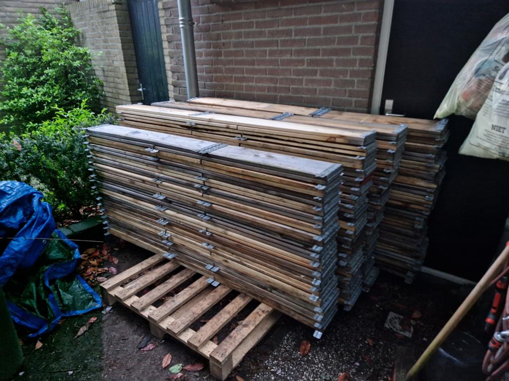 Moestuinbakken / plantenbakken 120x80x20cm los te koop, Tuin en Terras, Bloembakken en Plantenbakken, Ophalen, Minder dan 30 cm