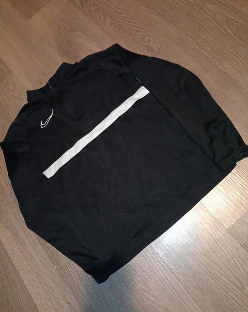 Nike Quarter Zip Trui Kinderen Zwart - Maat 11/12 Jaar, Ophalen of Verzenden, Zo goed als nieuw