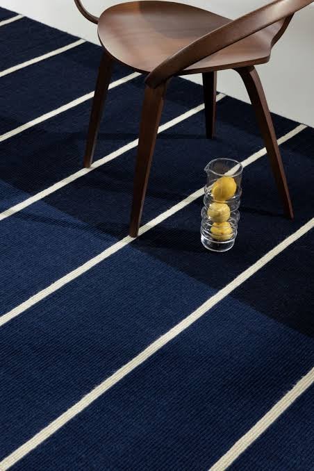Brink en Campman tapijt Marimekko Tiibet Deep Blue 200 x 280, Ophalen, Blauw, 200 cm of meer, Rechthoekig