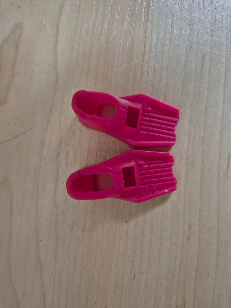 Roze Barbie slippers - vintage, Ophalen of Verzenden, Gebruikt, Meisje