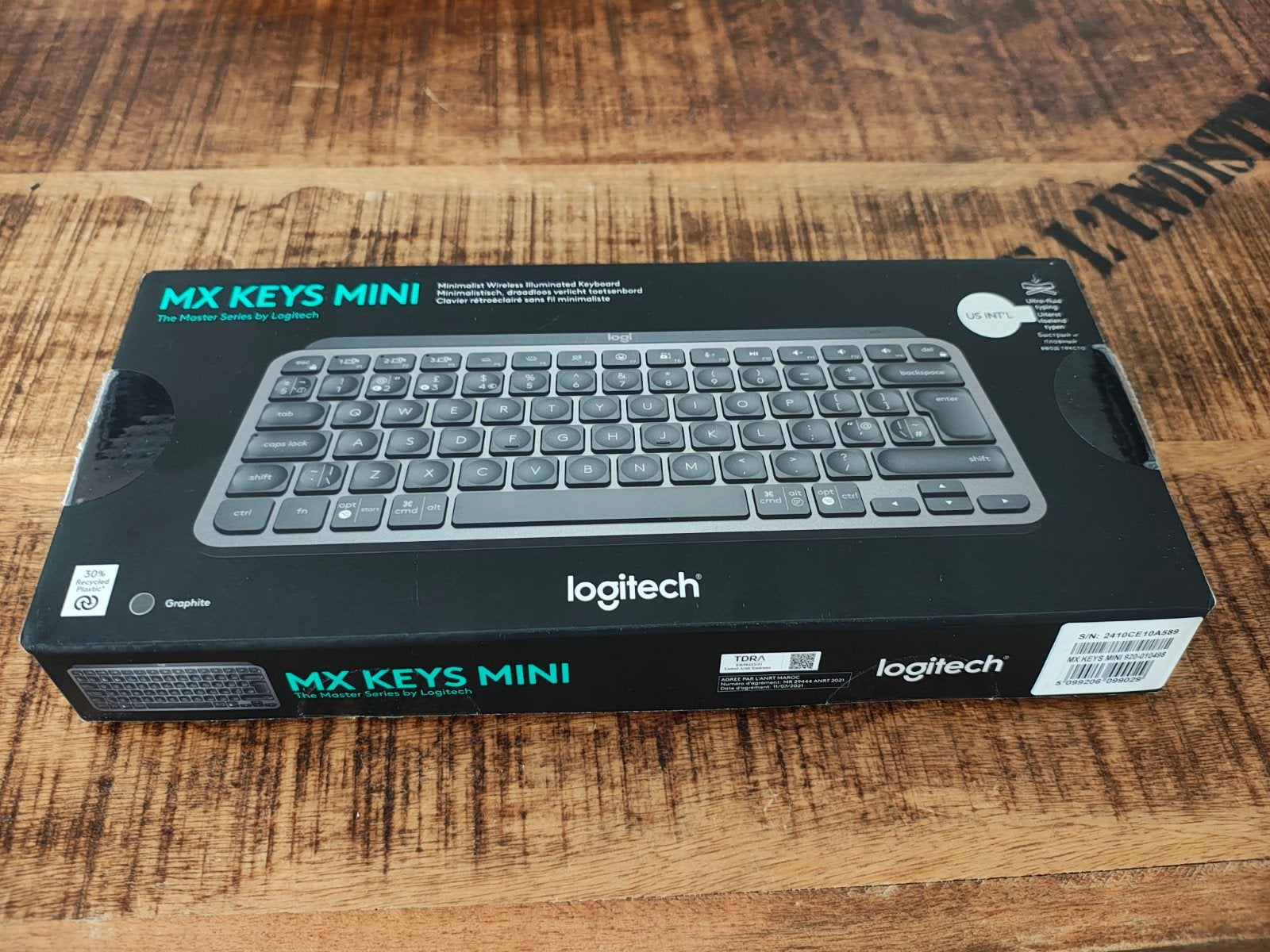 Logitech MX Keys Mini Draadloos Toetsenbord QWERTZ, Logitech, Nieuw, Ophalen of Verzenden, Draadloos