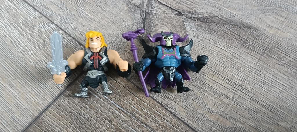 He-Man en Skeletor actiefiguren - Masters of the Universe, Ophalen of Verzenden, Gebruikt