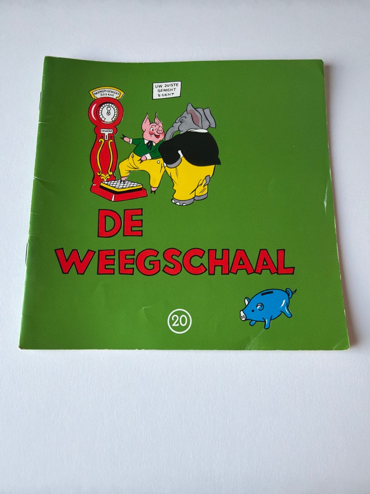 De Weegschaal - Vintage Kinderboek, Ophalen of Verzenden, Gelezen, Fictie algemeen