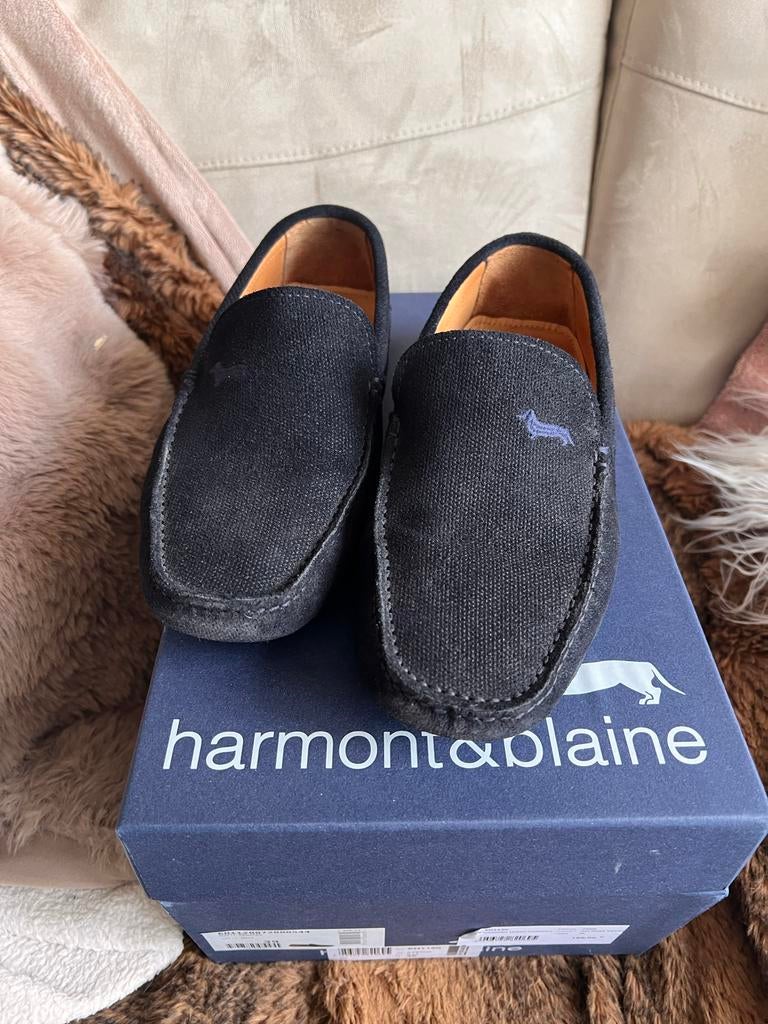 Harmont & Blaine Navy Loafers - Maat 39, Ophalen of Verzenden, Zo goed als nieuw, Blauw, Instappers
