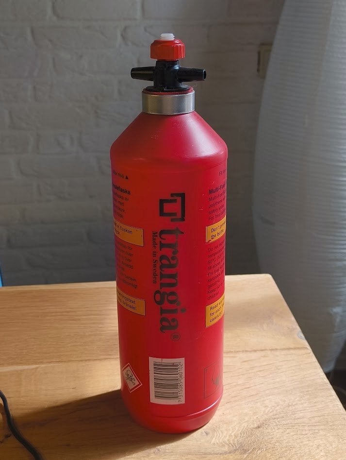 Trangia brandstsoffles 1 liter, Ophalen of Verzenden, Gebruikt