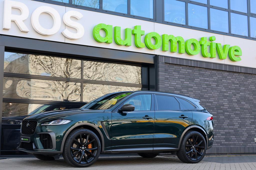 Jaguar F-Pace 5.0 V8 S/C AWD SVR | UNIEK! | DEALER ONDH | CO, Auto's, Jaguar, Automaat, Vierwielaandrijving, 750 kg, Verwarming stoelen achter