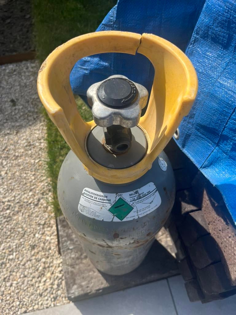 Co2 fles van  10 kg half vol, Witgoed en Apparatuur, Ophalen, Zo goed als nieuw, Overige merken
