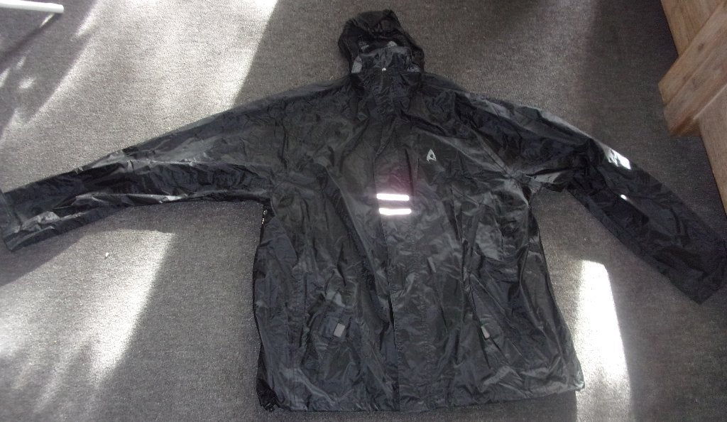 Ralka regenjas zwart XXL regenkleding, Caravans en Kamperen, Ophalen of Verzenden, Nieuw, Regenjas, Dames