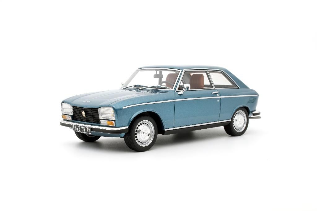 Peugeot 304 S Coupe 1972 Blauw-Metallic van Ottomobile 1:18, Hobby en Vrije tijd, OttOMobile, Auto, Nieuw, Ophalen of Verzenden