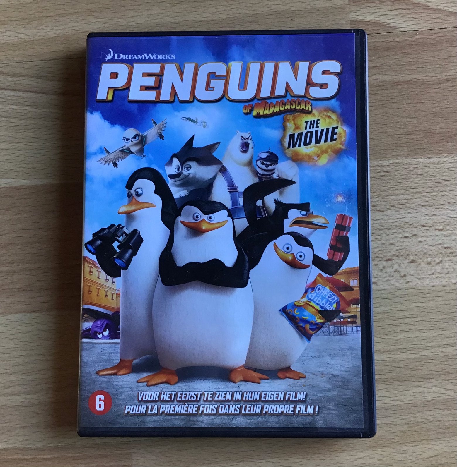 Dvd Penguins Of Madagascar The Movie, Cd's en Dvd's, Inclusief doosje, Ophalen of Verzenden, Zo goed als nieuw, Dieren