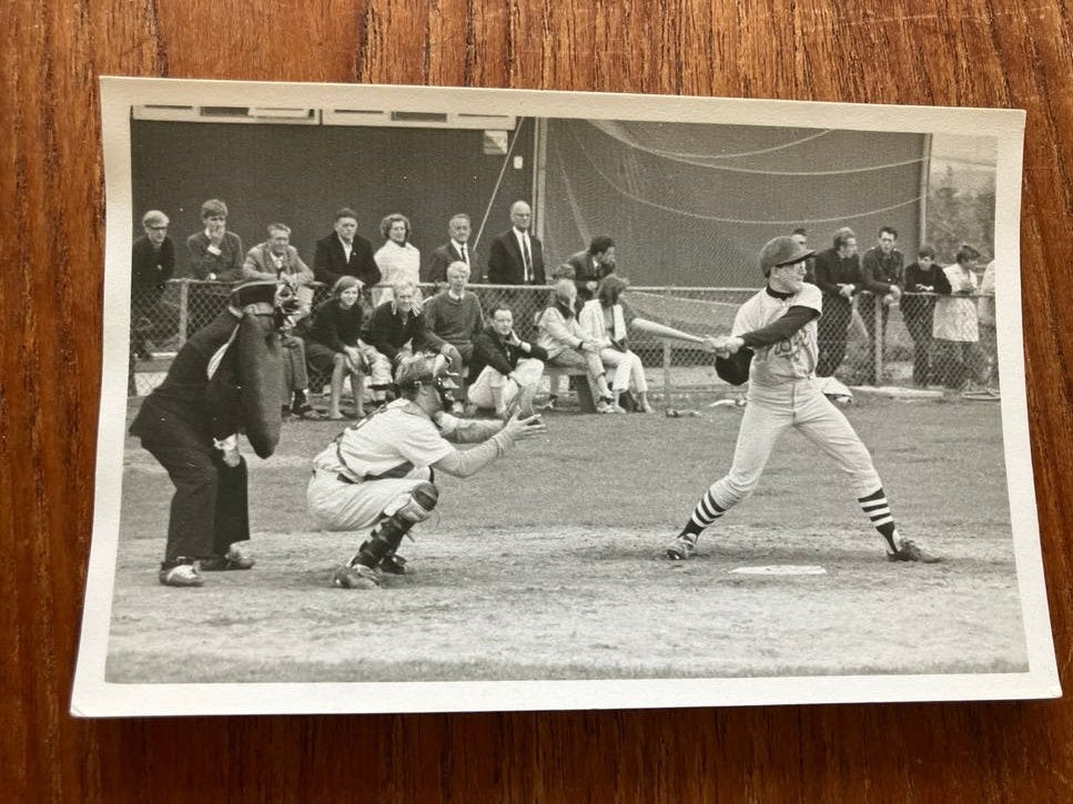 Unieke Honkbal Sparta foto's - Vintage sportmemorabilia, Sport en Fitness, Honkbal en Softbal, Ophalen of Verzenden, Gebruikt