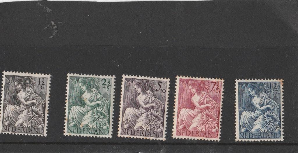 no 17  Nederland   6 serie;s, Ophalen of Verzenden, Postfris
