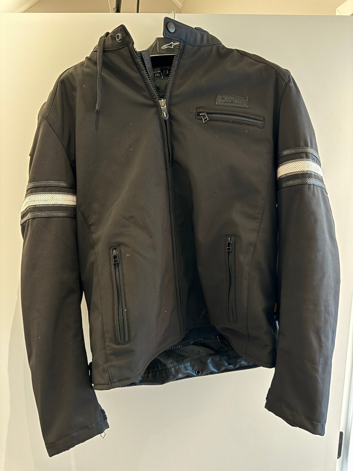 Motorjas XXXL Richa softshell incl capuchon, Ophalen of Verzenden, Tweedehands, Heren, Jas | textiel