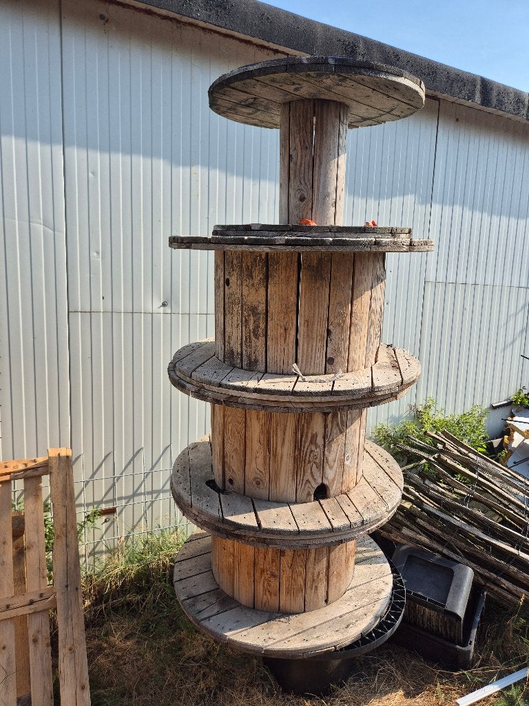 houten kabel haspels, Ophalen of Verzenden, Gebruikt