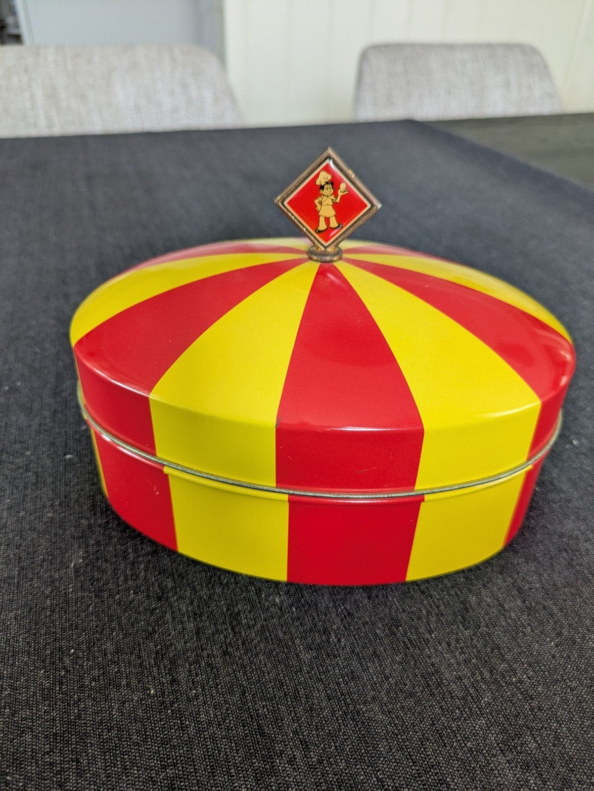 Bolletje Circus blik uit de jaren '90, zgan, Ophalen of Verzenden, Zo goed als nieuw, Overige, Bolletje