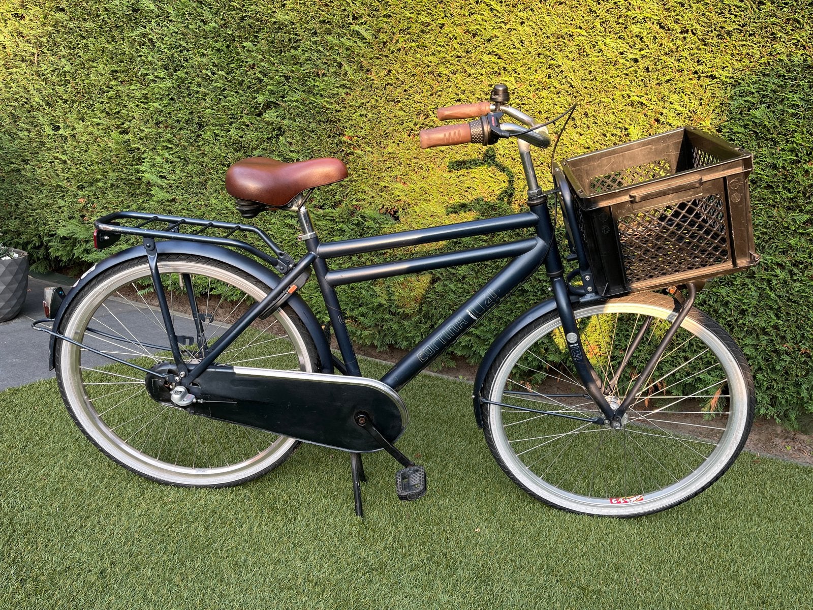 Cortina U4 Transportfiets -  met 3 versnellingen, Terugtraprem, Gebruikt, Versnellingen, Ophalen