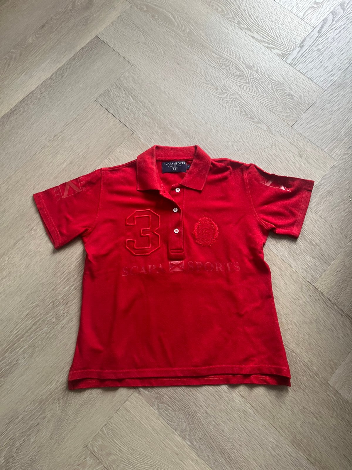 Scapa Sports polo t-shirt maat S, 36 als nieuw origineel, Verzenden, Scapa sports, Zo goed als nieuw, Korte mouw