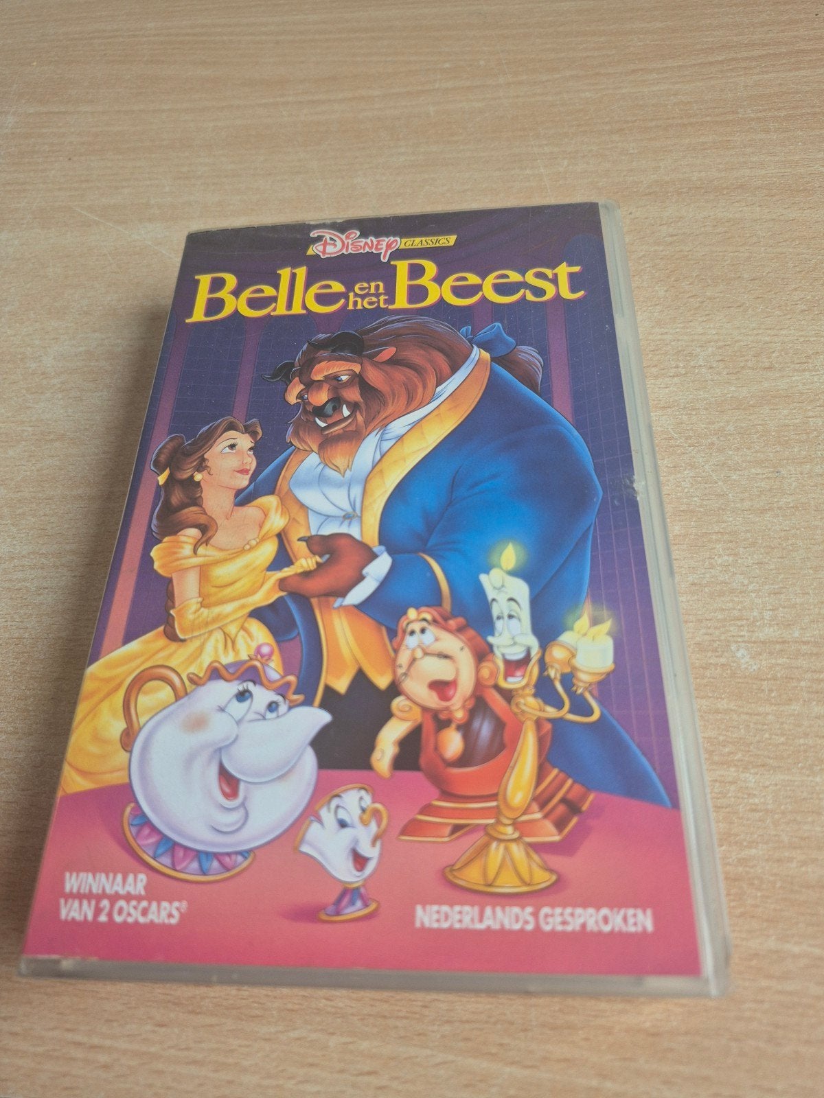 Belle en het Beest VHS - Nederlands Gesproken, Nederlands ondertiteld, Gebruikt, Alle leeftijden, Kinderfilm