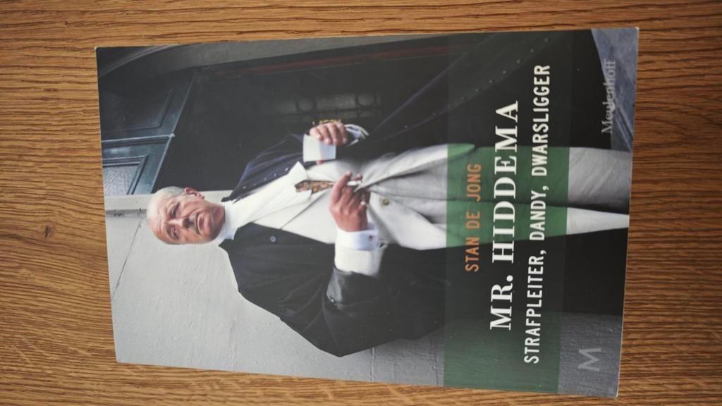 Mr. Hiddema: Straatpleiter, Dandy, Dwarsligger, Boeken, Ophalen of Verzenden