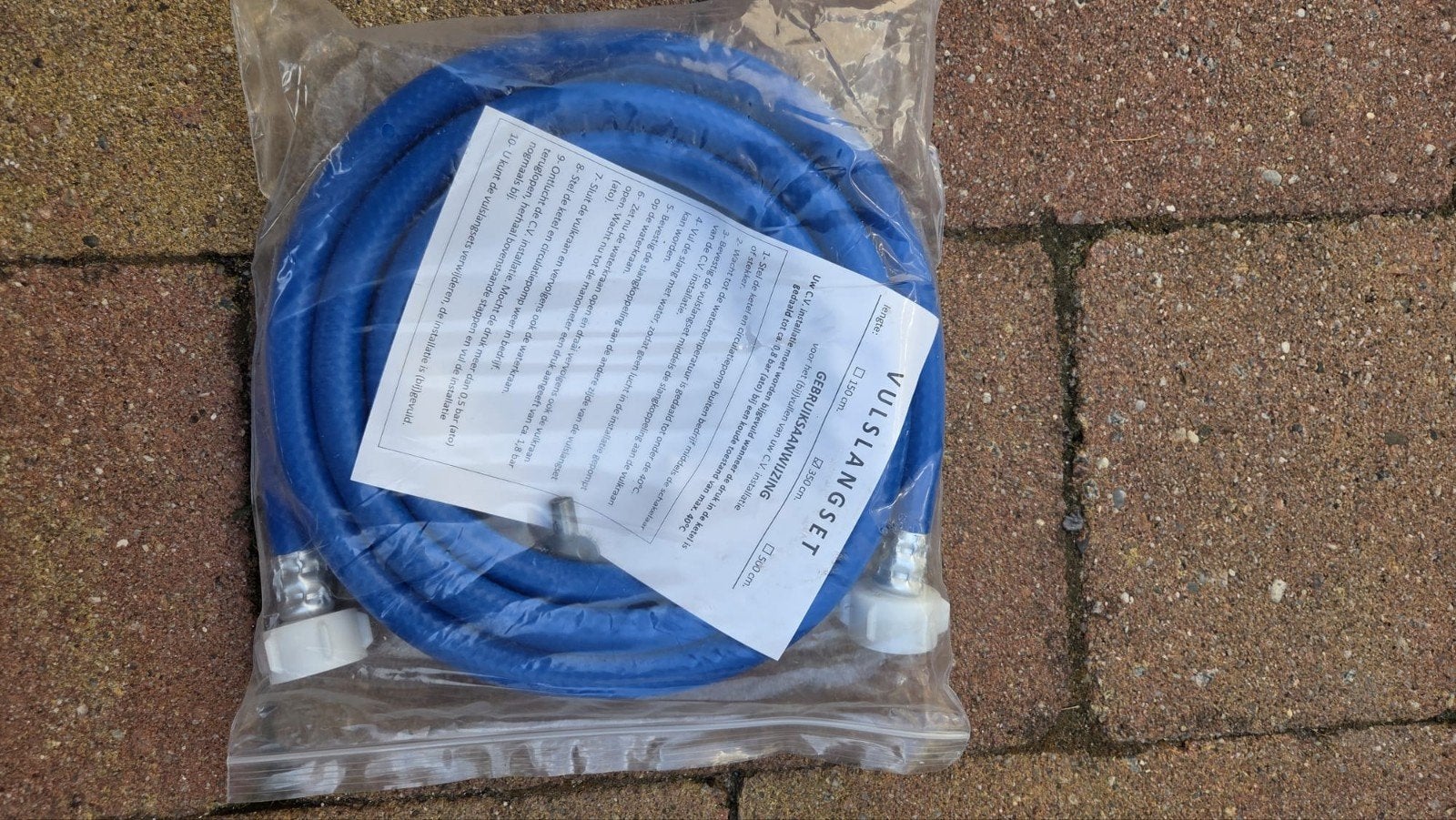 Vulslangset voor de CV, Minder dan 30 cm, Overige typen, Nieuw, Minder dan 60 cm