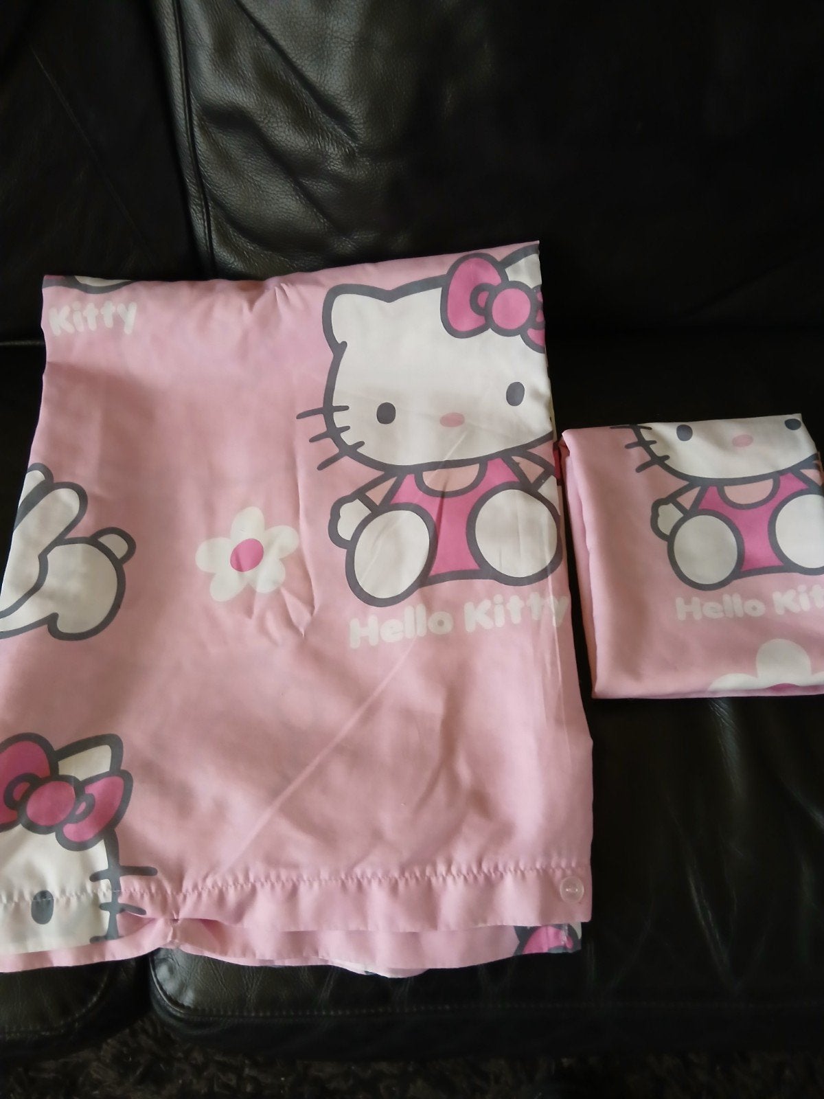 Hello Kitty dekbedovertrek, Overige merken, Jongetje of Meisje, Ophalen of Verzenden, Zo goed als nieuw