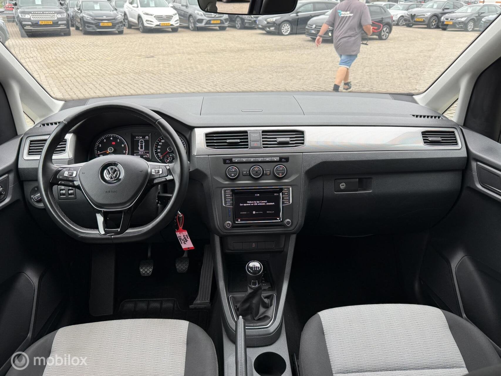 Volkswagen Caddy Combi 1.4 TSI Highline XENON | CAMERA, Voorwielaandrijving, 125 pk, Gebruikt, Blauw
