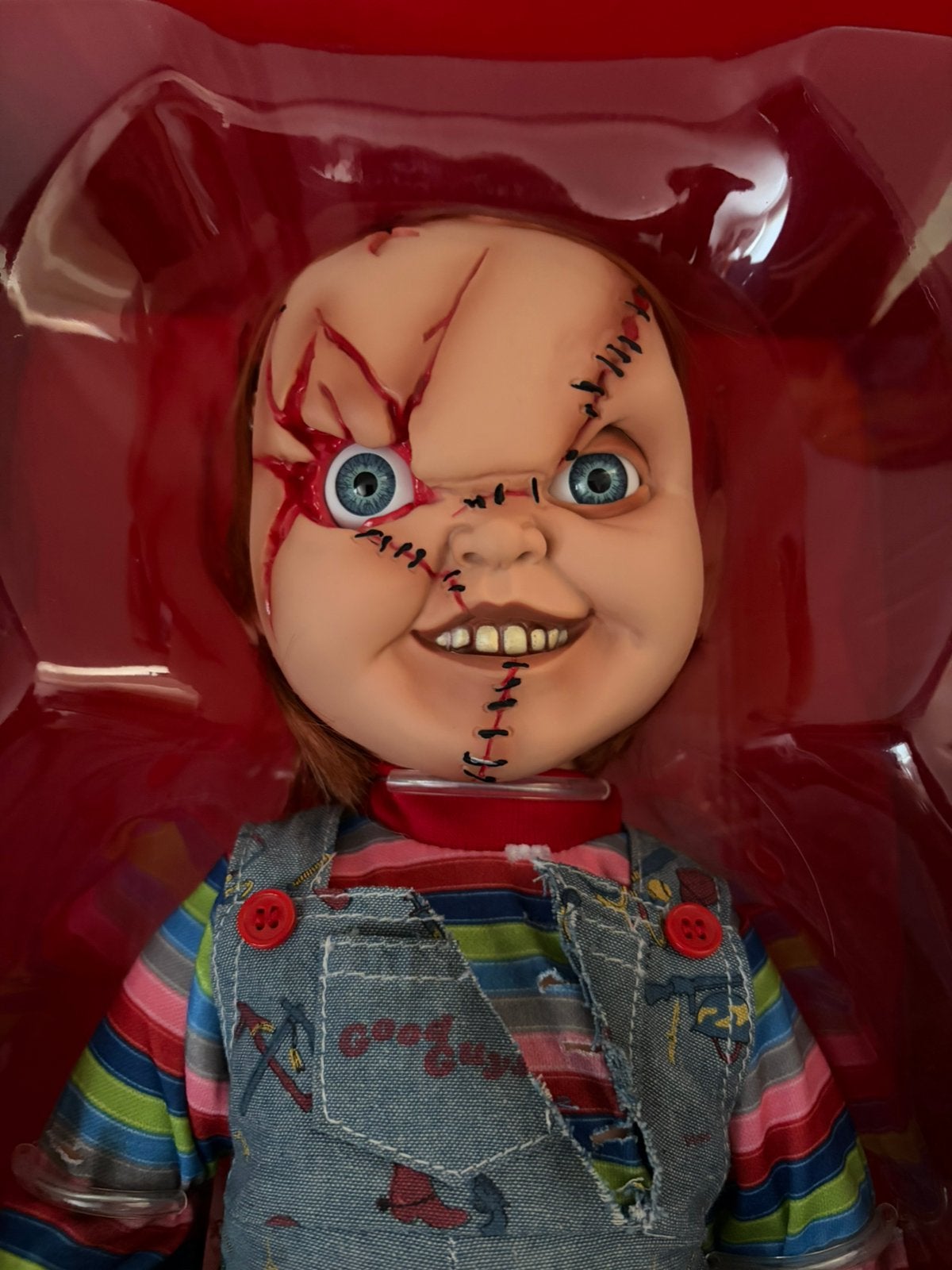 Mezco chucky pop nieuw in doos, Verzamelen, Ophalen of Verzenden, Zo goed als nieuw, Pop