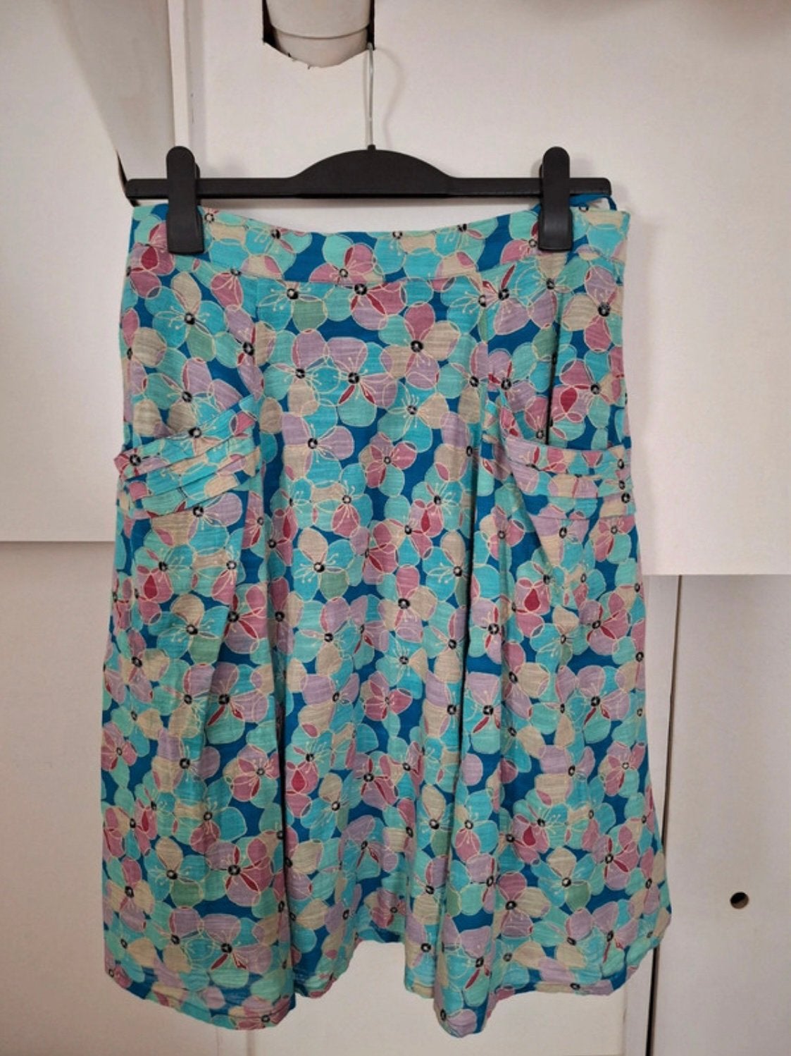 Himalaya Organic Rok - 100% Bio Katoen - Maat L, Kleding | Dames, Blauw, Maat 42/44 (L), Nieuw, Ophalen of Verzenden