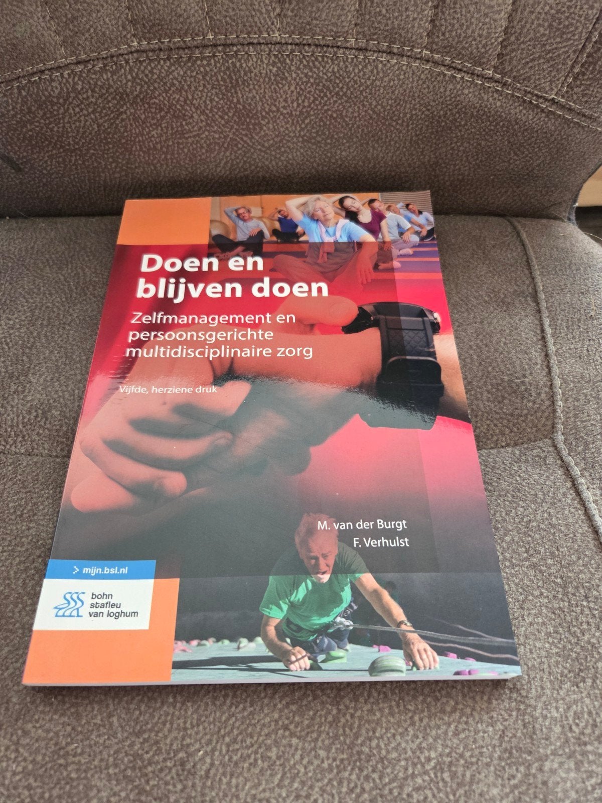 Doen en blijven doen: Zelfmanagement+persoonsgerichte zorg, Ophalen of Verzenden, Zo goed als nieuw, Overige typen, M. van der Burgt, F. Verhulst