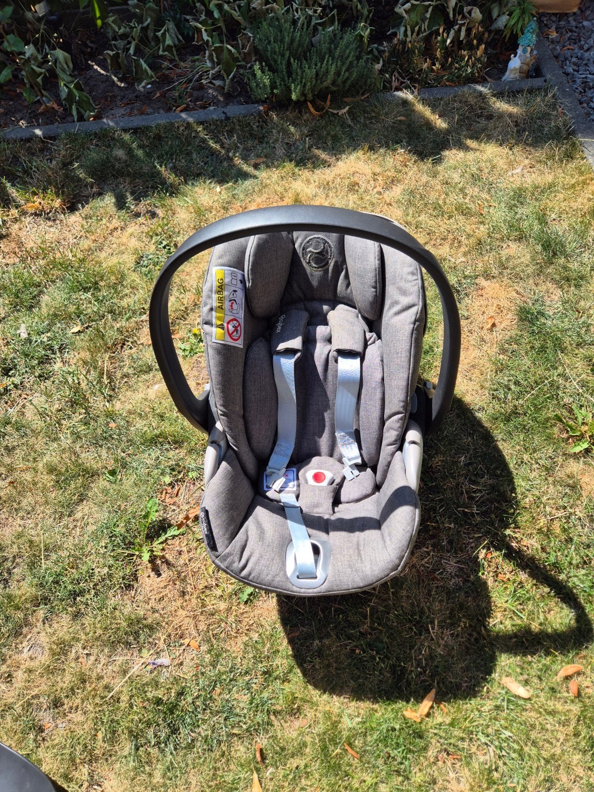 Cybex Cloud Z I-size Plus autostoel Soho Grey, Gebruikt, Isofix, 0 t/m 13 kg, Slaapstand