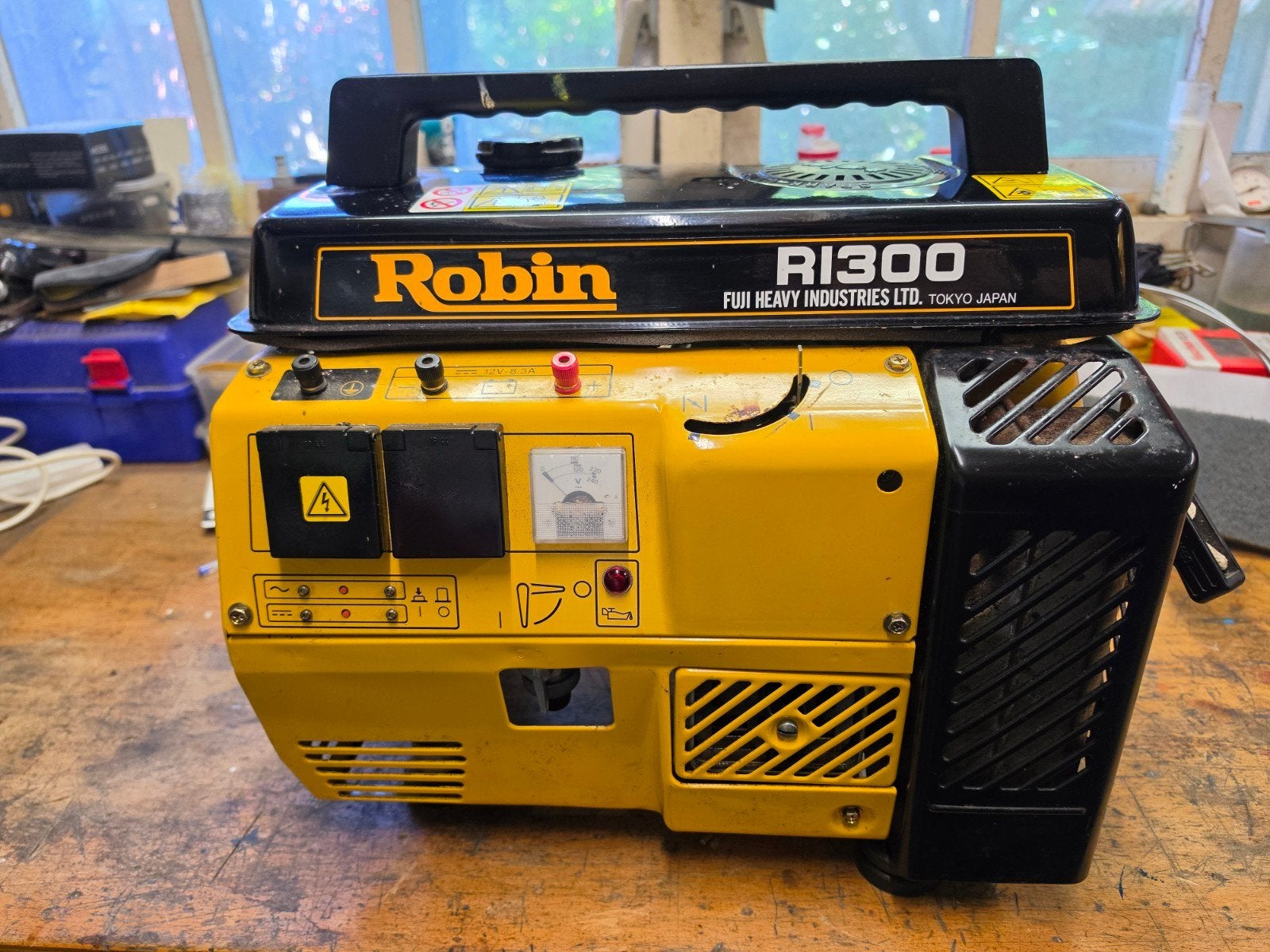 Aggregaat Robin R1300 - Compacte en Betrouwbare Stroom, Ophalen, Gebruikt, Minder dan 5 kVA, Benzine