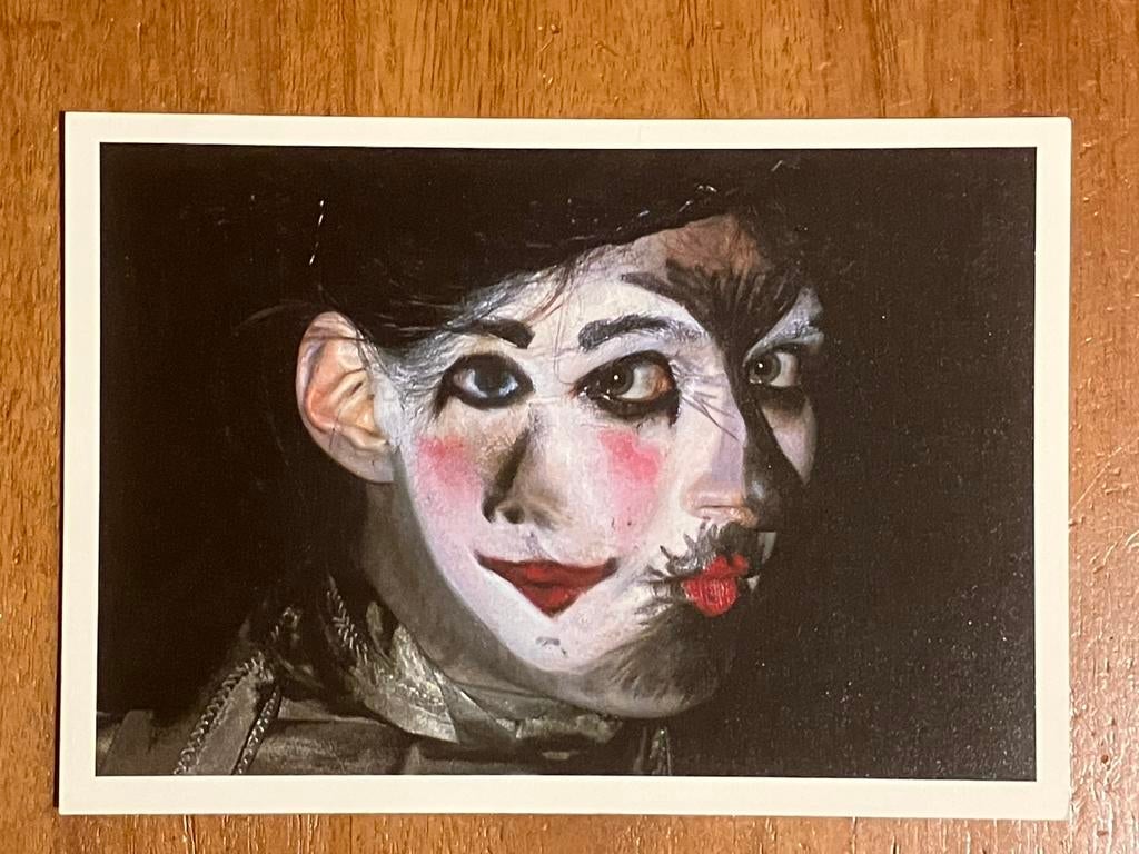 Carnaval in Venetië - Fotokaart Henk van der Leeden, Verzamelen, Ansichtkaarten | Buitenland, Ophalen of Verzenden, 1980 tot heden
