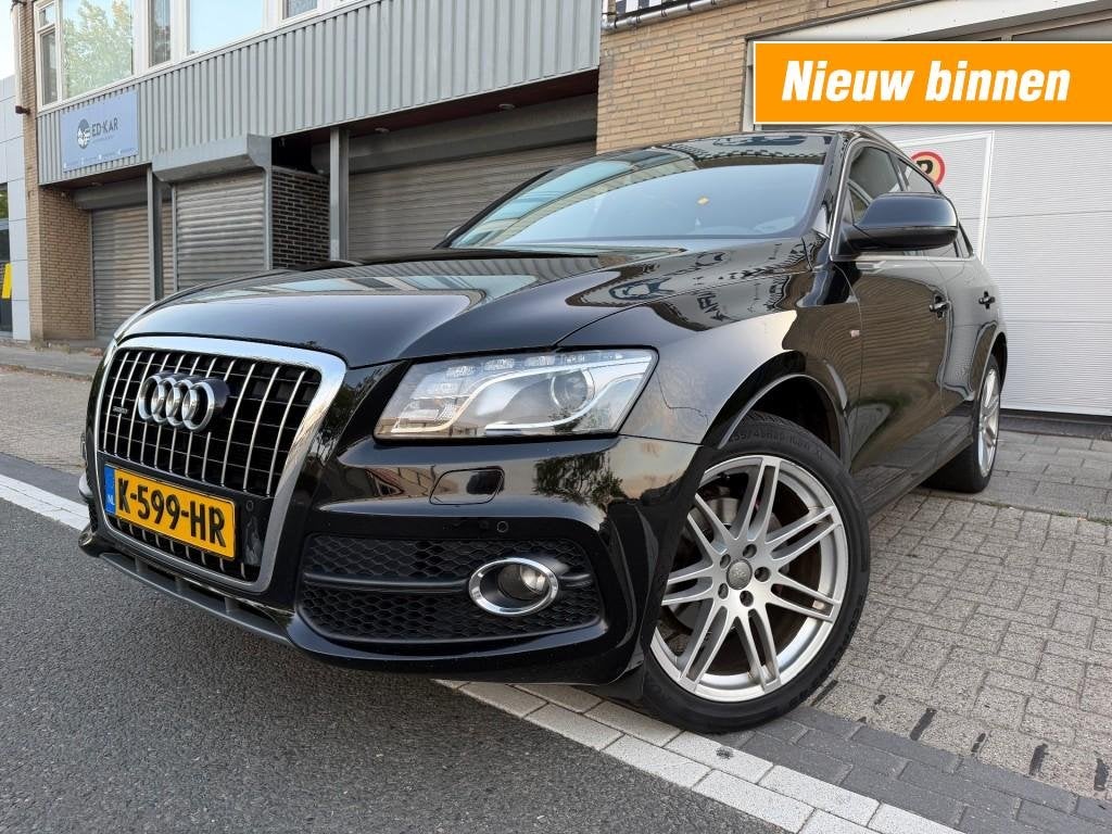 Audi Q5 3.2 FSI quattro Pro Line S FULL OPTIONS LEER PANO TR, Automaat, Gebruikt, Zwart, Bedrijf