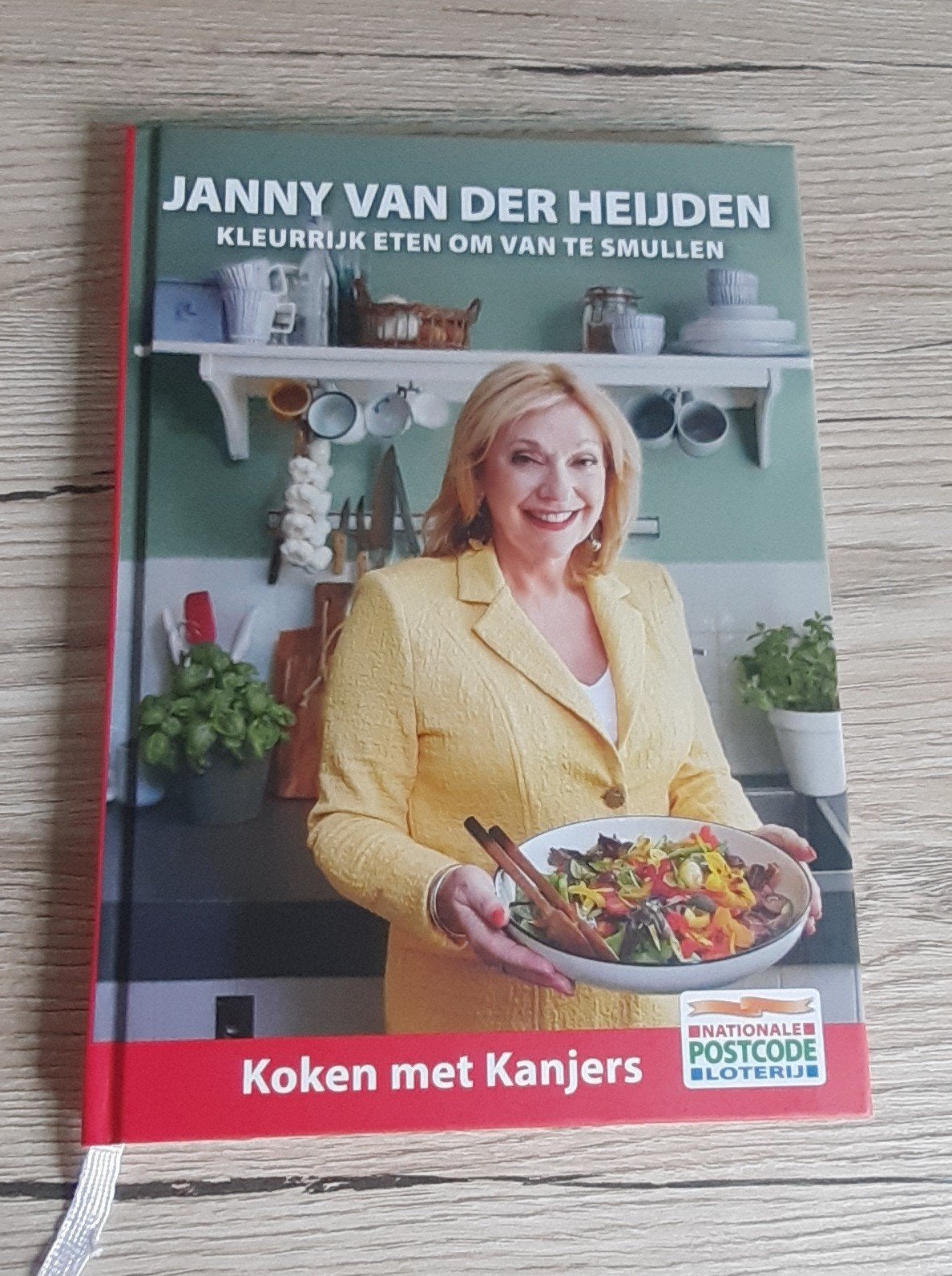Kookboek Janny van der Heijden - Kleurrijk eten om van te..., Hoofdgerechten, Ophalen of Verzenden, Zo goed als nieuw, Janny van der Heijden