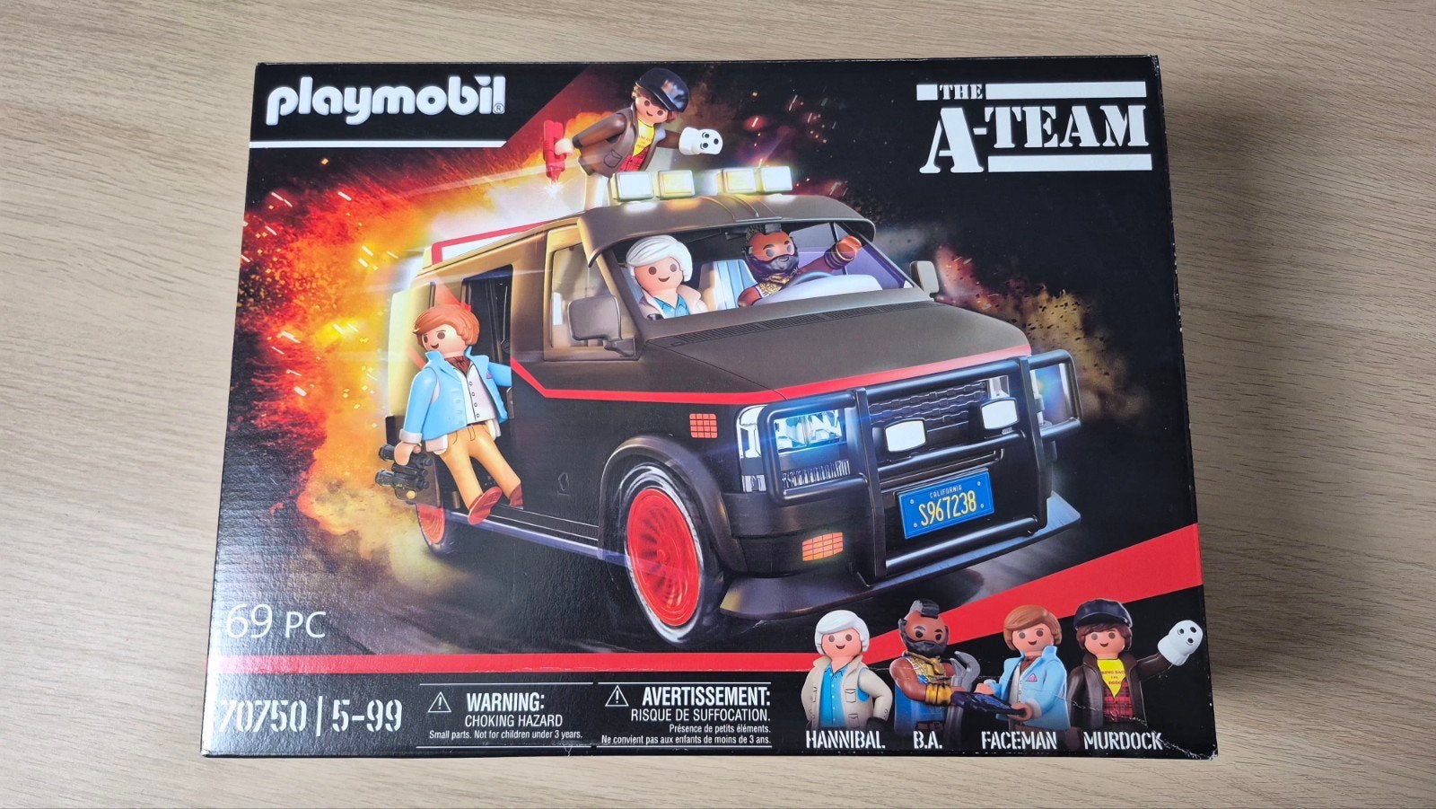 Playmobil A-Team Busje - Nieuw in doos (70750), Ophalen of Verzenden, Nieuw