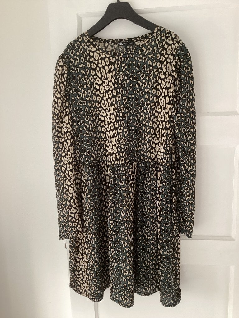 Nieuwe jurk zara maat L, Overige kleuren, Zara, Maat 46/48 (XL) of groter, Nieuw