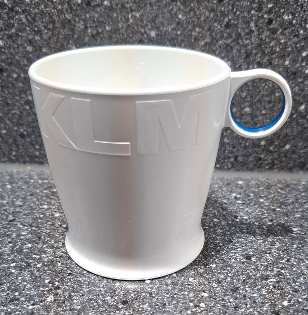KLM BEKERS 6 stuks pvc soort mepal, Huis en Inrichting, Keuken | Servies, Overige materialen, Nieuw, Ophalen of Verzenden, Overige stijlen