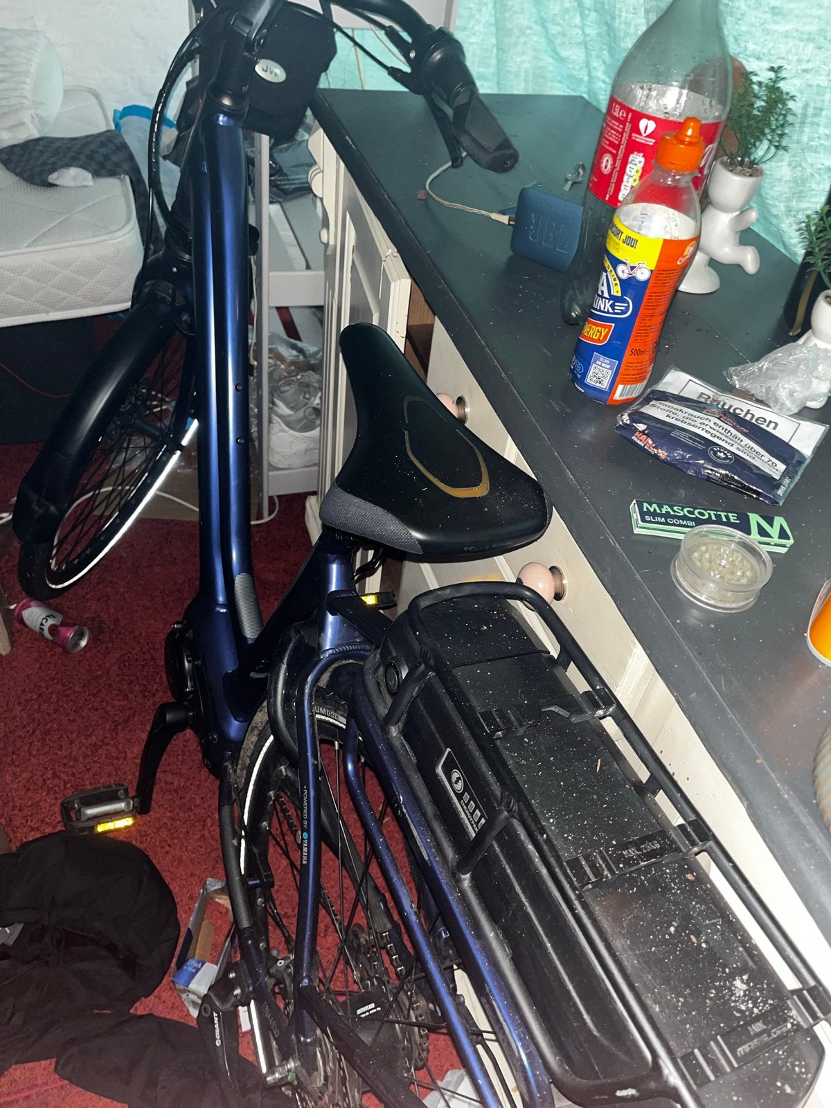 Giant elektrische fiets met lader, Gebruikt, 51 tot 55 cm, 50 km per accu of meer, Giant