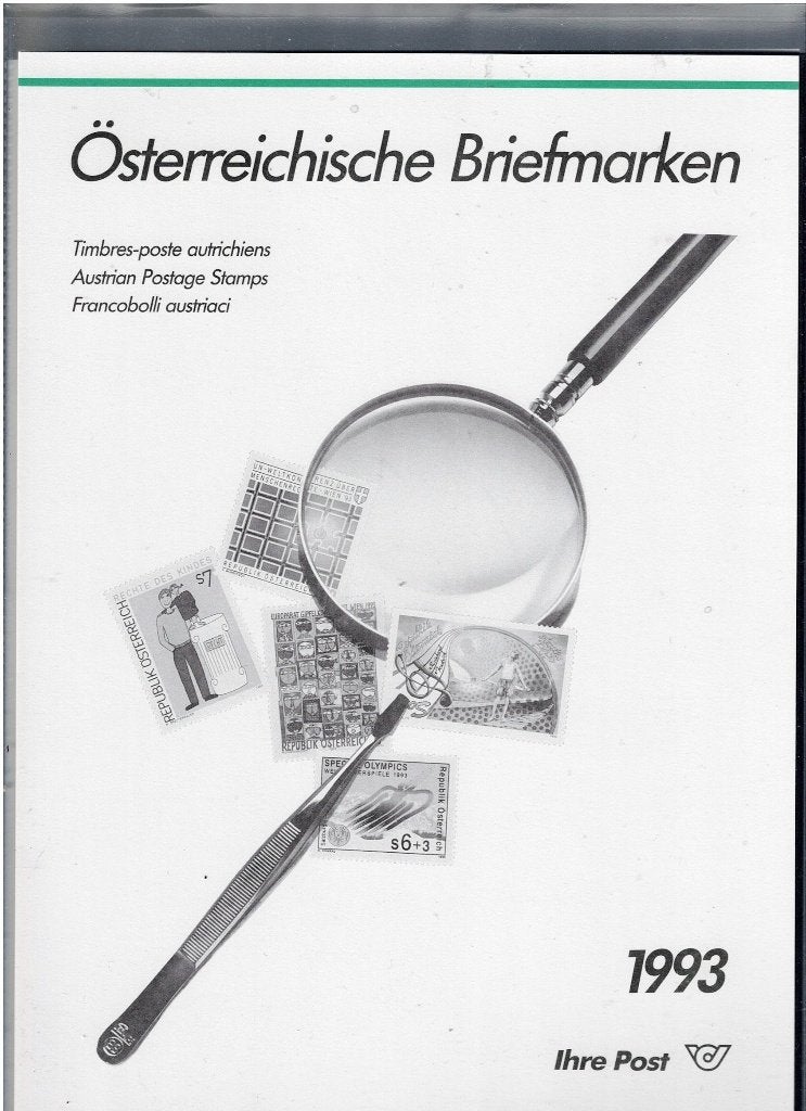 Oostenrijk jaarset 1993 Postfris, Verzenden, Postfris