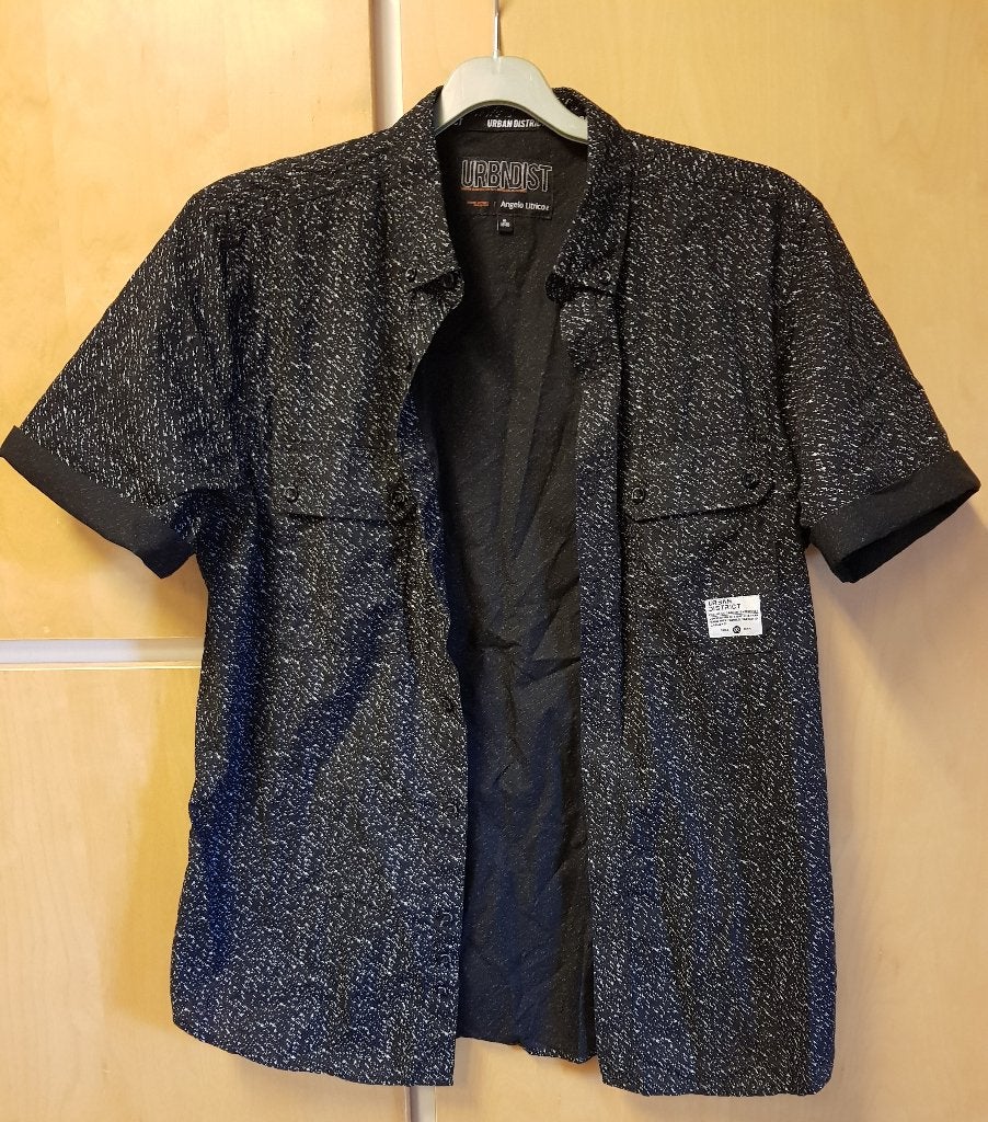 Angelo Litrico blouse maat M, Angelo Litrico, Zo goed als nieuw, Grijs, Halswijdte 39/40 (M)
