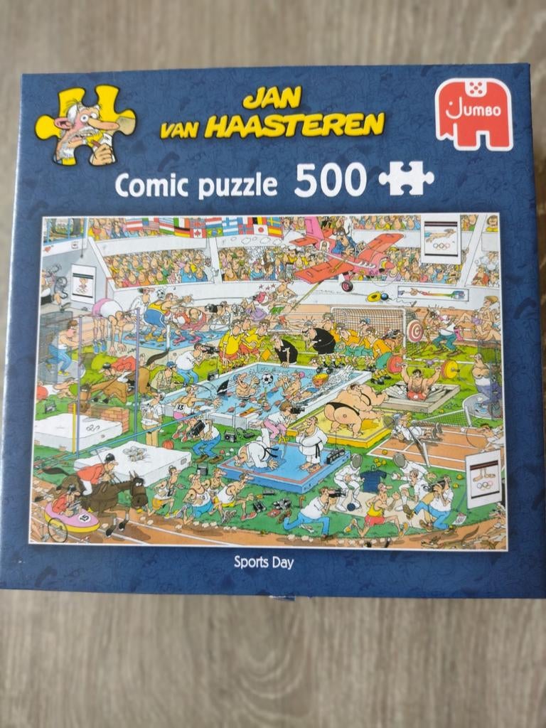 Van haasteren puzzel 500 stukjes, Ophalen of Verzenden, 500 t/m 1500 stukjes, Zo goed als nieuw