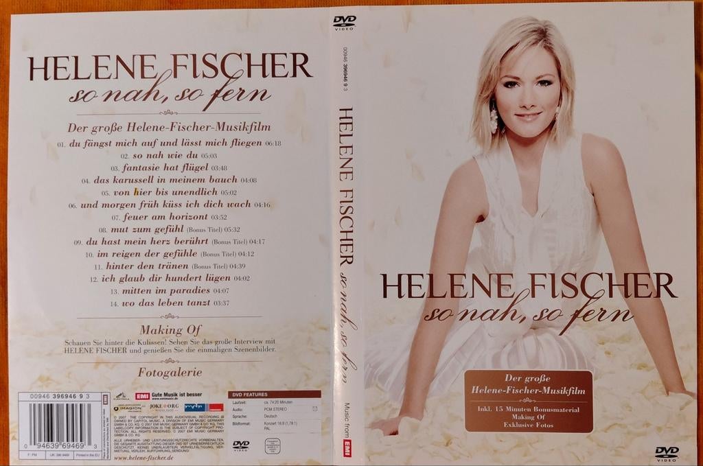 Muziek DVD: Helene Fischer - So nah, so fern, Alle leeftijden, Ophalen of Verzenden