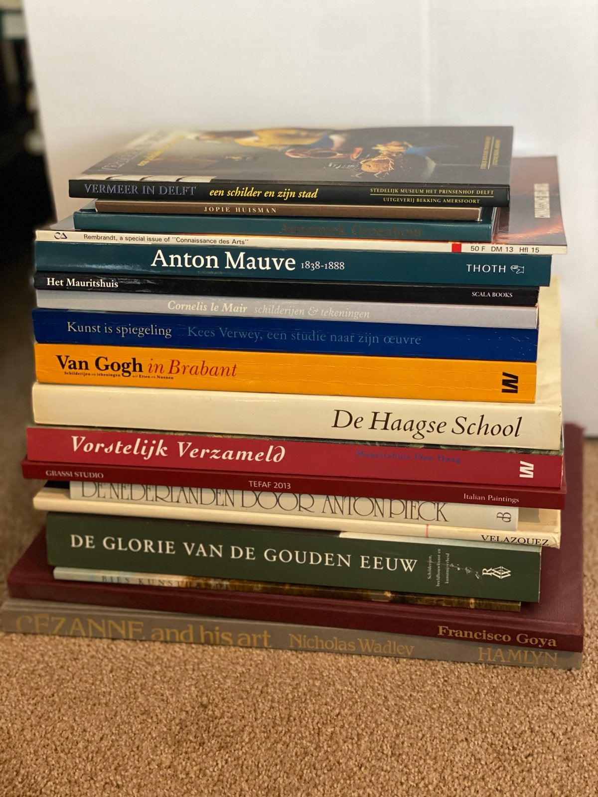 Grote collectie kunstboeken (15 stuks), Boeken, Ophalen, Gelezen, Fotografie algemeen