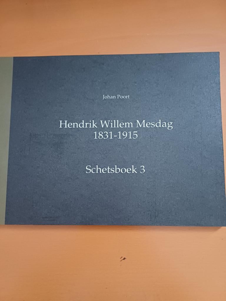 Hendrik Willem Mesdag Schetsboek 3 door Johan Poort, Ophalen, Gelezen, Schilder- en Tekenkunst, Johan Poort